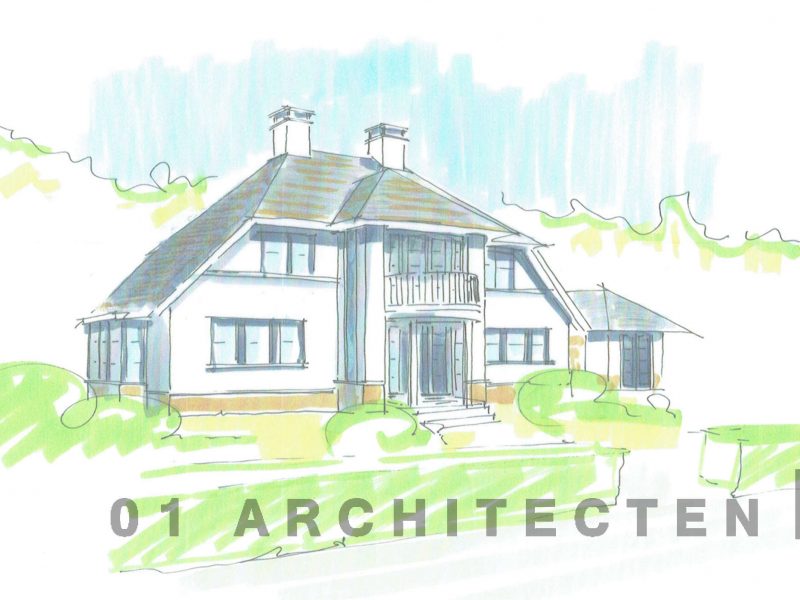 nieuwbouw Frank Lloyd Wright_villa_01Architecten